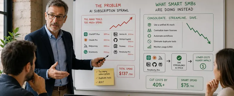AI Subscription Sprawl Is Draining SMB Budgets