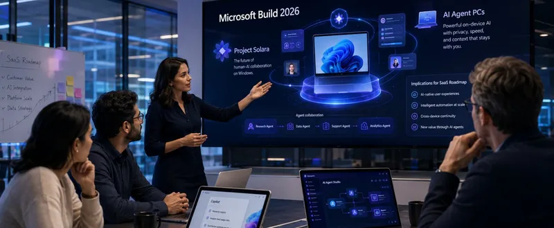 Microsoft Build 2026 SaaS Roadmap : Solara, AI Agent PCs