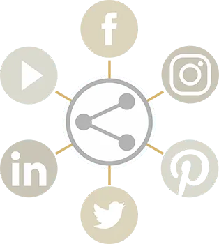 Share content on social media