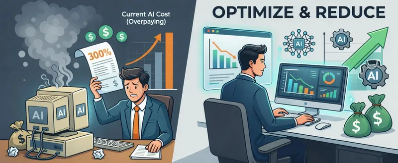 AI Cost Optimization: Stop Overpaying 300% for AI