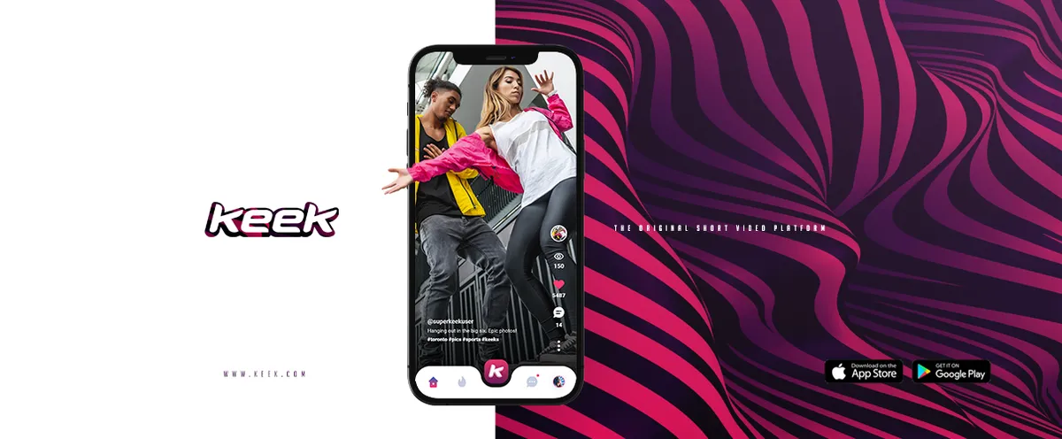 Keek short-form social video app