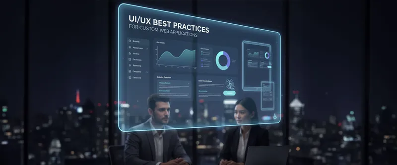 UI/UX Best Practices for Custom Web Applications — What They Really Mean and How Mobifilia Helps You Get It Right