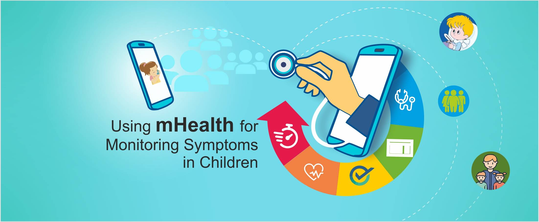 mHealth for Monitoring Symptoms in Children