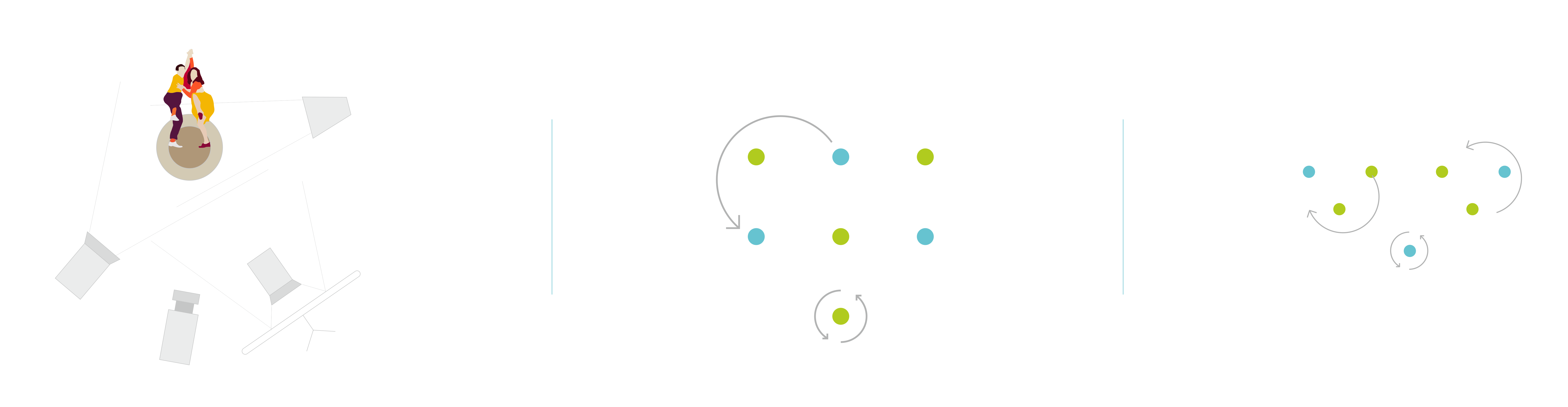 Image showing process of documenting staging and choreography