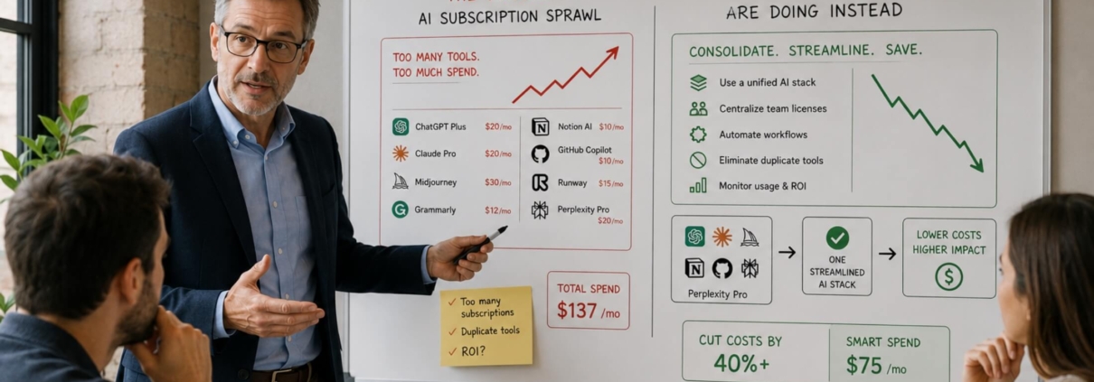 AI Subscription Sprawl Is Draining SMB Budgets