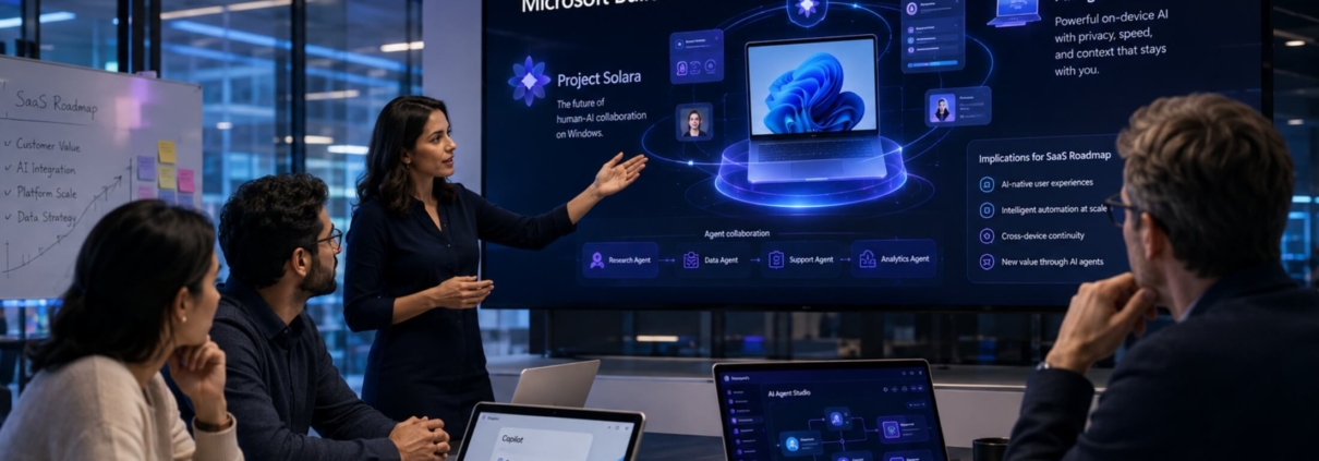 Microsoft Build 2026 SaaS Roadmap : Solara, AI Agent PCs